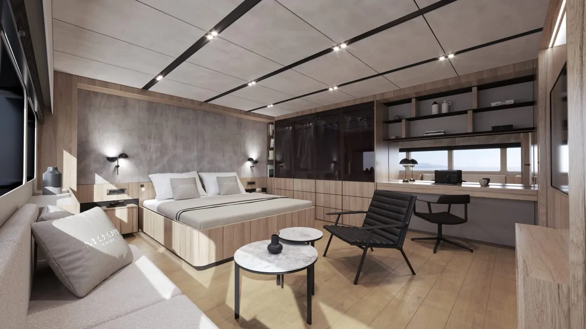 Wnętrze jachtu Moon Yacht
